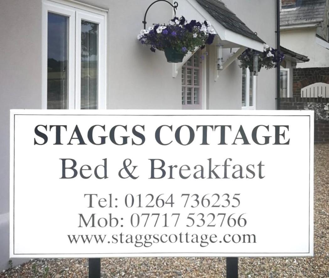 Staggs Cottage Andover Exterior foto